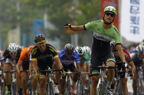 Tour de Hainan 2013 etape 4 - Theo Bos