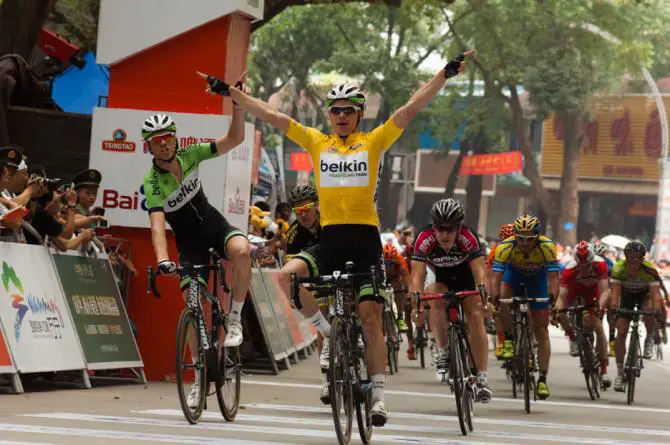 Tour de Hainan 2013 etape 6 - Moreno Hofland