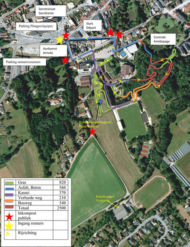 Druivencross Overijse 2014 - parcours