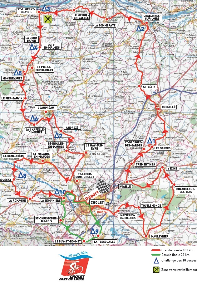 Cholet-Pays de Loire 2016 - parcours 2