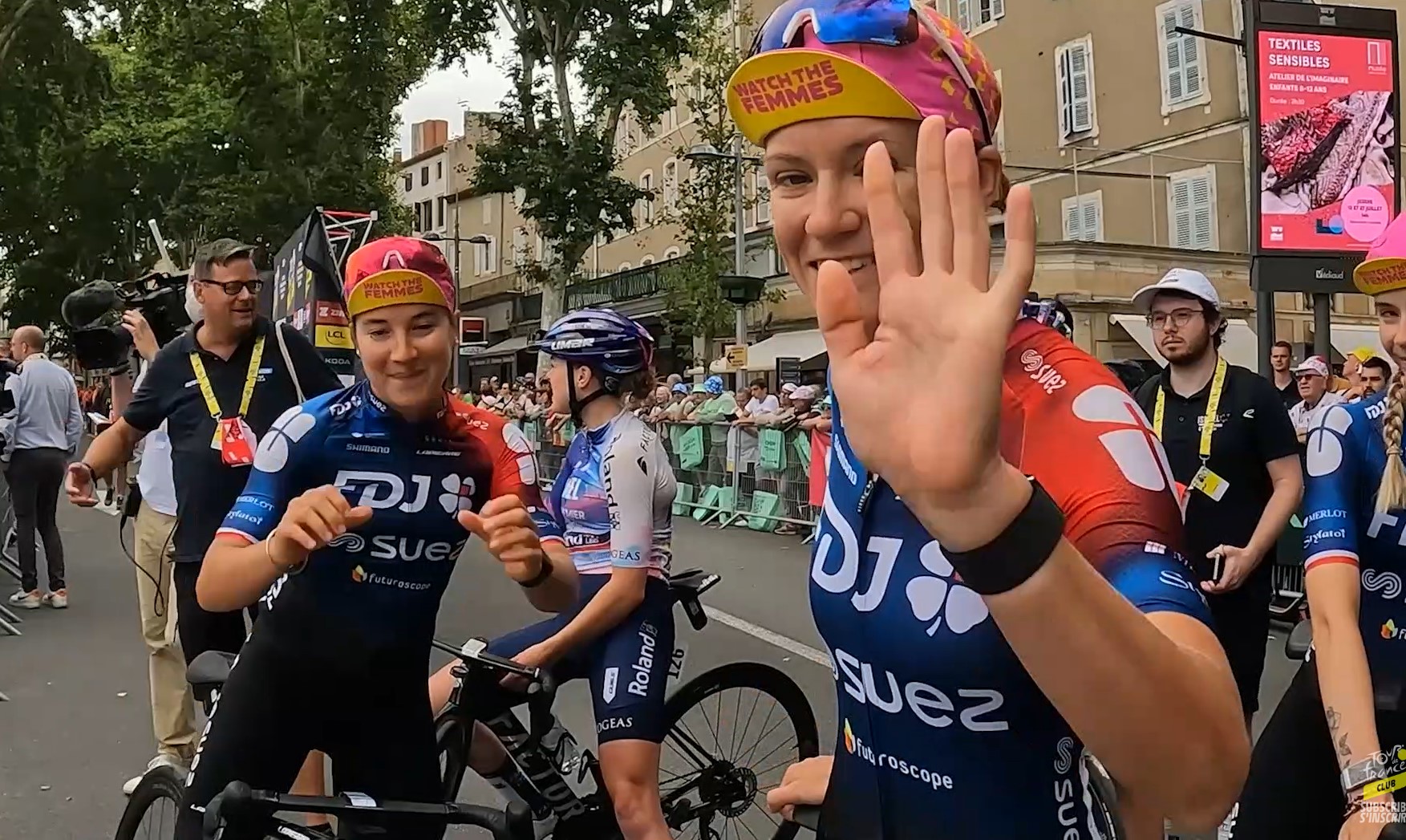 Vid O Tour De France Femmes La E Tape En Cam Ra Embarqu E