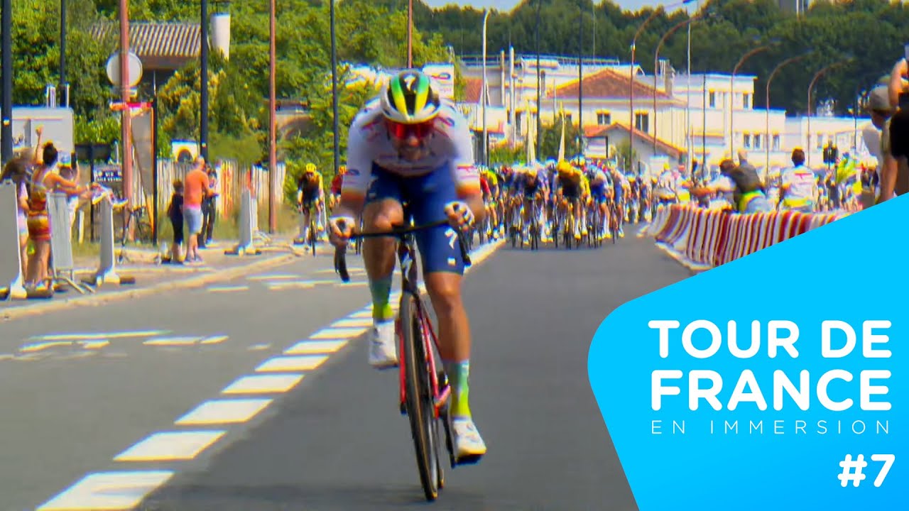 Vid O Tour De France En Immersion Avec Totalenergies Sur La E